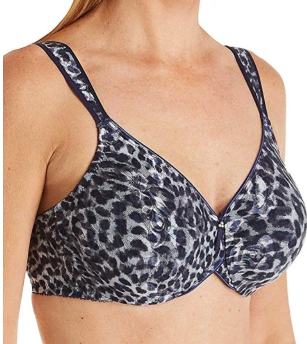 Wacoal Awareness Bra Lace 855167 Gray Leopard 36DD